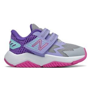 New Balance Sneakers Infant Baby Girls 2M Purple/Grey Rave Run